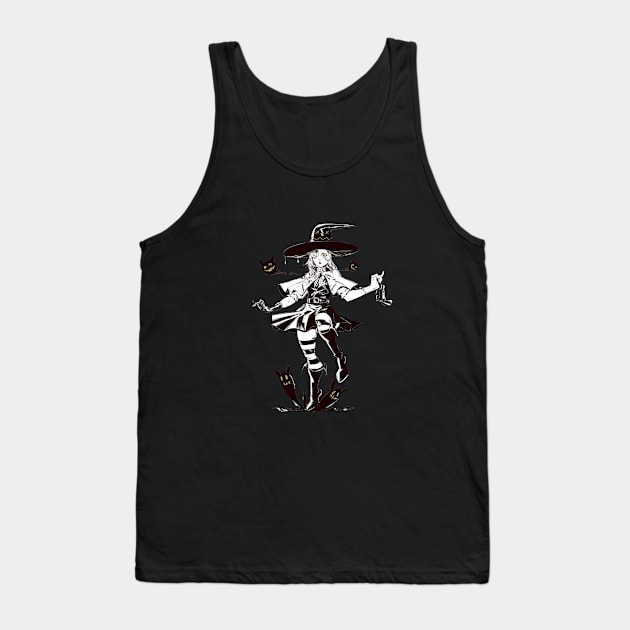 Witch apprentice Tank Top by Polluxery